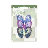 M-Pets Glam Kelebekli Kedi ve Köpekler İçin Aksesuar Toka Mavi Mor ve Yeşil thumbnail 1