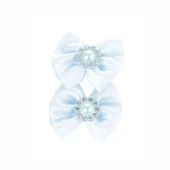 M-Pets Glam Fiyonklu Kedi ve Köpekler İçin Aksesuar Toka Mavi thumbnail 2