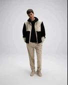 Ellesse Erkek Fermuarlı Polar Siyah Mont EM511-BK thumbnail 5