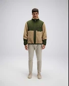 Ellesse Erkek Fermuarlı Polar Bej Mont EM511-BG thumbnail 1