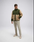 Ellesse Erkek Fermuarlı Polar Bej Mont EM511-BG thumbnail 4