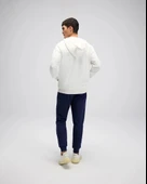 Ellesse EM581 Erkek Beyaz Önden Fermuarlı Sweat thumbnail 4