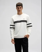 Ellesse EM618 Erkek Beyaz Sweat thumbnail 5