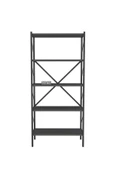 Bofigo Dekoratif 5 Raflı Kitaplık Metal Kitaplık Antrasit thumbnail 7