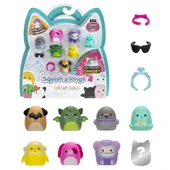 Squish-a-longs 8 Figür + Yüzük Set Seri 2 Asorti thumbnail 3