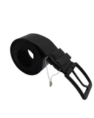 Hakiki Deri Premium Erkek Kemer, Siyah Manda Derisi, 4.5 cm Genişlik, Çelik Toka, Klasik Tasarım Tarz6ZBW5SH thumbnail 2