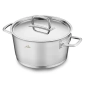 Jumbo Felix 8 Parça İndüksiyon Tabanlı Çelik Tencere Seti thumbnail 3