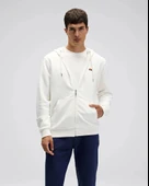 Ellesse EM581 Erkek Beyaz Önden Fermuarlı Sweat thumbnail 5