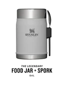 Stanley Klasik Kaşıklı Gri 0.40 lt Çelik Yemek Termosu thumbnail 3