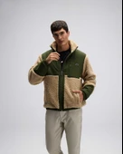 Ellesse Erkek Fermuarlı Polar Bej Mont EM511-BG thumbnail 3