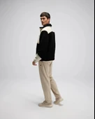 Ellesse Erkek Fermuarlı Polar Siyah Mont EM511-BK thumbnail 7