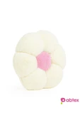 Ayıcı Oyuncak Dekoratif Papatya Şeklinde Peluş Yastık 40 cm – Yumuşak ve Konforlu Tasarım thumbnail 3