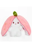 Ayıcı Oyuncak 50 Cm Çilek Çantalı Tavşan thumbnail 7