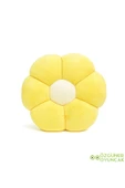 Ayıcı Oyuncak Dekoratif Papatya Şeklinde Peluş Yastık 40 cm – Yumuşak ve Konforlu Tasarım thumbnail 2