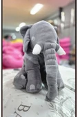 Özgüner Oyuncak Gri Pof Uyku Arkadaşım Fil 65 Cm 35 Cm Gri thumbnail 2