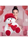 Özgüner Oyuncak Oyuncak Ayıcı 70cm Sapkalı Ayıcık Doğum Gününe Özel Hediye thumbnail 1
