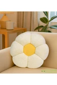 Özgüner Oyuncak Dekoratif Papatya Şeklinde Peluş Yastık 40 cm – Yumuşak ve Konforlu Tasarım thumbnail 1