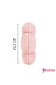 Özgüner Oyuncak Ev ve Oda Dekorasyonu için Papatya Şeklinde Peluş Yastık 40 cm thumbnail 4