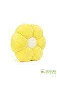 Ayıcı Oyuncak Dekoratif Papatya Şeklinde Peluş Yastık 40 cm – Yumuşak ve Konforlu Tasarım thumbnail 3