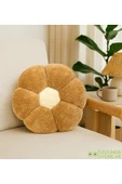 Pababo Dekoratif Papatya Şeklinde Peluş Yastık 40 cm – Yumuşak ve Konforlu Tasarım thumbnail 1