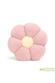 Harika Peluş Fabrikası Dekoratif Papatya Şeklinde Peluş Yastık 40 cm – Yumuşak ve Konforlu Tasarım thumbnail 2