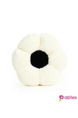 Ayıcı Oyuncak Dekoratif Papatya Şeklinde Peluş Yastık 40 cm – Yumuşak ve Konforlu Tasarım thumbnail 2