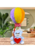 Özgüner Oyuncak Harika Peluş Rengarenk Uçan Balonlu Ayıcık (%100) Yerli thumbnail 2