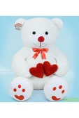 Ayıcı Oyuncak 100 Cm Beyaz Bobo Peluş Ayıcık thumbnail 2