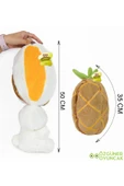 Özgüner Oyuncak Ananas Tavşan Çantalı 50 cm thumbnail 5