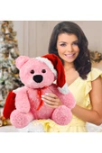 Özgüner Oyuncak 55 cm Noel Baba Ayıcığı - Sevimli ve Neşeli Noel Hediyesi thumbnail 4