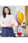 Özgüner Oyuncak Harika Peluş Rengarenk Uçan Balonlu Ayıcık (%100) Yerli thumbnail 1