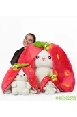 Ayıcı Oyuncak Çilek Tavşan Çantalı 180 cm thumbnail 3
