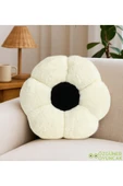 Özgüner Oyuncak Dekoratif Papatya Şeklinde Peluş Yastık 40 cm – Yumuşak ve Konforlu Tasarım thumbnail 1
