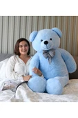 Ayıcı Oyuncak 160 Cm Papyonlu Büyük Ayıcık (%100 Yerli) Beyaz thumbnail 2