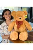 Özgüner Oyuncak 102 Papyonlu Büyük Ayıcık (%100 YERLİ) Kahve thumbnail 1