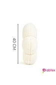 Pababo Dekoratif Papatya Şeklinde Peluş Yastık 40 cm – Yumuşak ve Konforlu Tasarım thumbnail 4