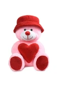 Özgüner Oyuncak Legosh 50 Cm Sapkalı Ayıcık Sevgiliye Özel Hediye thumbnail 1