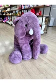 Özgüner Oyuncak Dev 150 Cm Fil Peluş Oyuncak - Çocuklara Özel Büyük Boy Sevimli Fil thumbnail 3