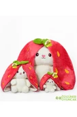 Ayıcı Oyuncak Çilek Tavşan Çantalı 180 cm thumbnail 5