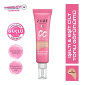 Pure Beauty, CC Krem, SPF50, PA++++, Natural - 30 ml, 2'li Set  (Yeni Ürün 4+) thumbnail 2