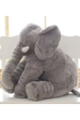 Ayıcı Oyuncak Uyku Arkadaşım Fil - Büyük Yumuşak Peluş Fil 65 Cm thumbnail 3