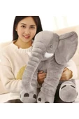 Özgüner Oyuncak Uyku Arkadaşım Fil - Büyük Yumuşak Peluş Fil 65 Cm thumbnail 6