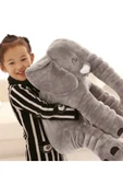 Özgüner Oyuncak Uyku Arkadaşım Fil - Büyük Yumuşak Peluş Fil 65 Cm thumbnail 4