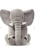 Ayıcı Oyuncak Uyku Arkadaşım Fil - Büyük Yumuşak Peluş Fil 65 Cm thumbnail 1