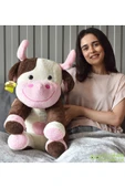 Özgüner Oyuncak Sevimli Oturan İnek Peluş Oyuncak – Rahatlatıcı ve Şirin Arkadaş thumbnail 1