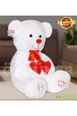 Ayıcı Oyuncak Sevgi Dolu 130 cm Peluş Ayı – Çift Kalp ile Aşkınızı İfade Edin thumbnail 1