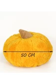 Özgüner Oyuncak Pabtex Dekoratif 50 Cm Pelüş Kabak Kırlent thumbnail 2