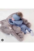 Özgüner Oyuncak Yumuşacık Uyku Arkadaşı Fil Tam 90 Cm Boyunda thumbnail 2