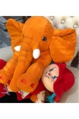 Özgüner Oyuncak Yumuşacık Uyku Arkadaşı Fil Tam 90 Cm Boyunda thumbnail 4