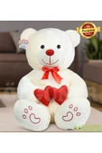 Özgüner Oyuncak Sevgi Dolu 130 cm Peluş Ayı – Çift Kalp ile Aşkınızı İfade Edin thumbnail 1